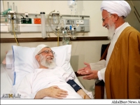 تصویری رپورٹ/ آیت اللہ جوادی آملی نے رہبر انقلاب کی عیادت کی