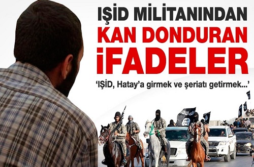 IŞİD Kafa keserek halka bir uyarı veriyor