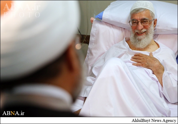 سید عمار حکیم نے رہبر معظم انقلاب اسلامی کی عیادت کی