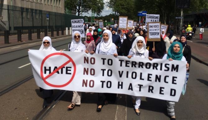 Amerikanische Muslime gemeinsam gegen Extremismus
