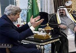 جان کیری کی ملک عبد اللہ سے ملاقات، دھشتگردی سے مقابلے پر سوچ بچار