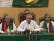 حکومت جتنی مرضی دہشتگردی کرلے، ہماری تحریک پیچھے نہیں ہٹے گی، تحریک انصاف