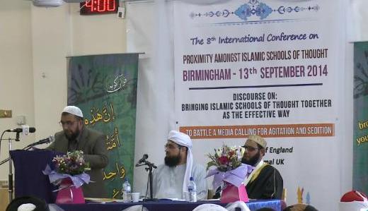 The 8th International Conference on Proximity Amongst Islamic Schools of Thought hold in Birmingham