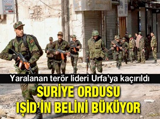 Suriye ordusu IŞİD’in belini büküyor