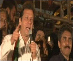 نوازشریف کے استعفے تک مہم ختم نہیں ہوگی،عمران