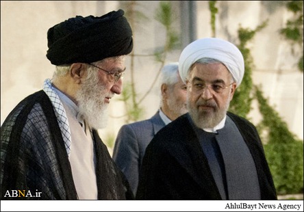 رہبر معظم انقلاب اسلامی سے صدر حسن روحانی کی ملاقات