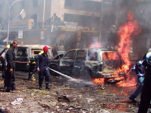 استشهاد واصابة 10 أشخاص بانفجار سيارة مفخخة شرقي بغداد