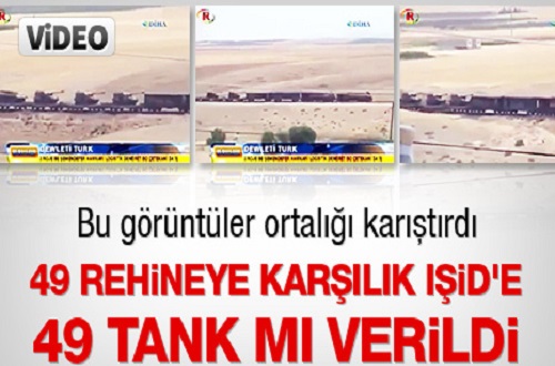 49 rehineye karşılık IŞİD'e 49 tank mı verildi / Foto