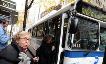Anti-islamische Reklame auf New Yorker Bussen
