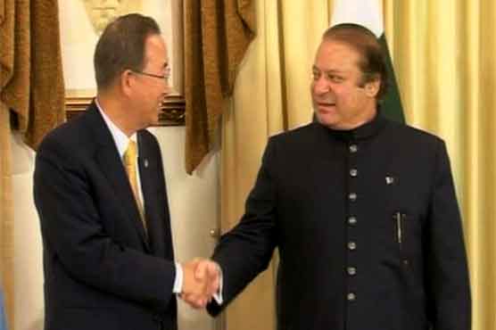 پاکستانی وزیراعظم کی اقوام متحدہ کے جنرل سکریٹری سےملاقات اور پاکستانی کمیونٹی سے خطاب