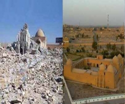 عراق میں مسلمانوں اورعیسائیوں کے مقدس مقامات منہدم