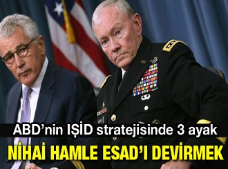 Pentagon: Nihai hamle Esad’ı devirmek