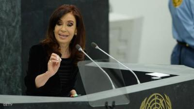 رئيسة الارجنتين تهاجم أمريكا والدول الغربية في الأمم المتحدة ووسائل الإعلام تقطع البث
