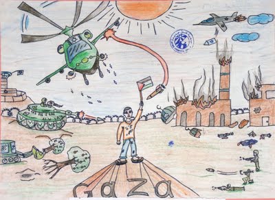 “Los Estudiantes Iraníes Tienen previsto Exhibir dibujos Sobre la Situación de los Niños de Gaza”