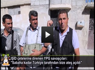 YPG: “Biz Işid’i, Türk Tankları Bizi Vuruyor”