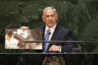 Netanyahu na Generalnoj skupštini nije napustio staru naviku 