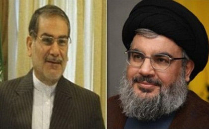 علی شمخانی کی سید حسن نصر اللہ سے ملاقات