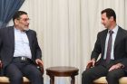 Sekretär des Nationalen Sicherheitsrats Iran trifft Assad 