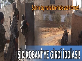 IŞİD Kobani’ye girdi iddiası / Foto