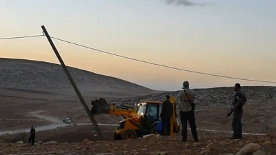 Destruction par Israël d’un réseau électrique/ Cisjordanie: La Belgique proteste 
