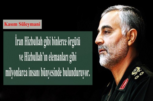 Kasım Süleymani: İran’ın Hizbullah gibi binlerce örgütü var