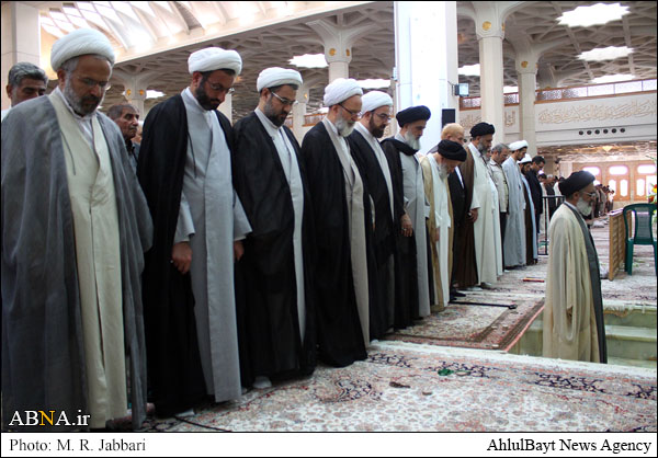 In Photos: Eid ul-Adha prayer at the shrine of Fatimah al-Ma'sunah - Qom