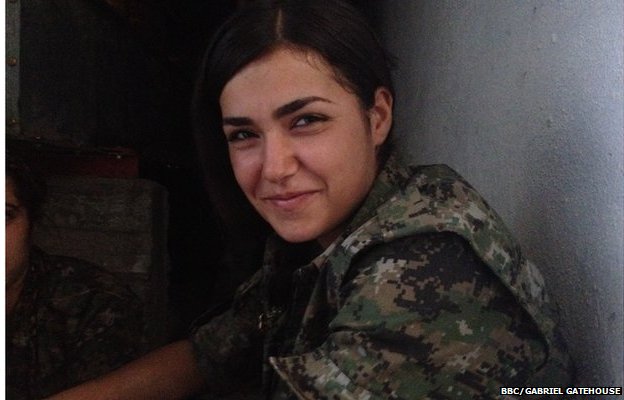 Kurdish female fighter killed herself to avoid being ISIS hostage as sex-slave