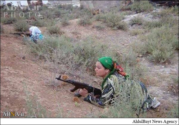 شام کے علاقہ کوبانی میں سلفی دہشت گردوں اور سن کردوں کے درمیان گھمسان کی لڑائی