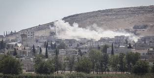 Kobani'nin üçte biri IŞİD'in kontrolünde