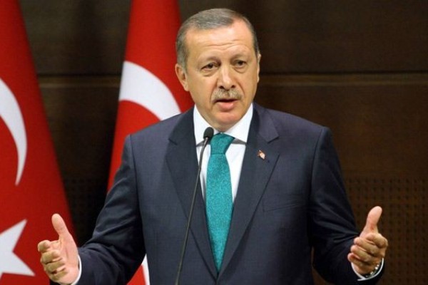 الرئيس التركي يقول إن بلاده تقف ضد جميع التنظيمات الإرهابية على وجه الأرض