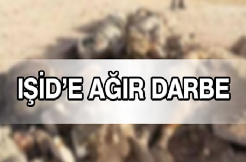 IŞİD'e ağır darbe; 100 IŞİD militanı öldürüldü!