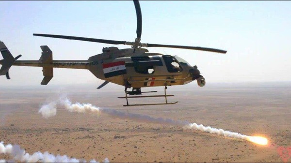 طيران الجيش العراقي يقتل 60 ارهابيا من داعش جنوب تكريت