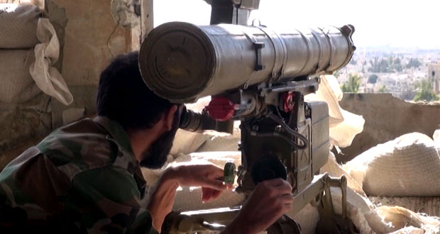 Avortement de tentatives d’infiltration des terroristes vers le rond-point de Muhandissine à Homs