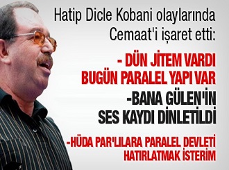 Dün JİTEM vardı bugün paralel yapı var