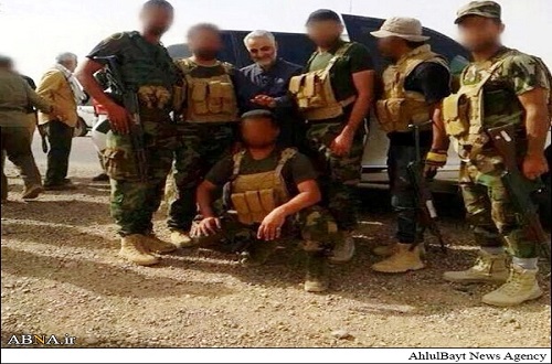 Genaral Kasım Süleymani “Asaib Ehlil Hak”ın askeri karargâhında / Foto