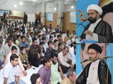 شہید سعید حیدر زیدی کی برسی کا اجتماع، علامہ امین شہیدی اور علامہ شہنشاہ نقوی کا خطاب