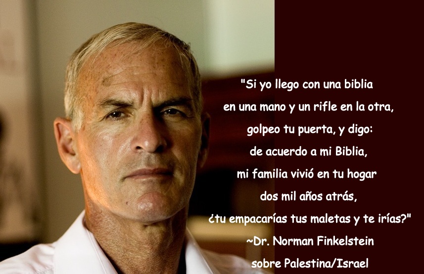 Norman Finkelstein sobre Conflicto Palestina/Israel