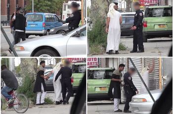 New Yorker Polizei verhaften Mann aufgrund islamischer Kleidung