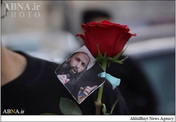 Demonstration in Qom gegen saudisches Regime