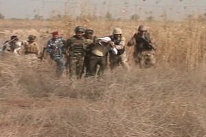 الحشد الشعبي يأسر 35 داعشياً في جرف الصخر بينهم عرب