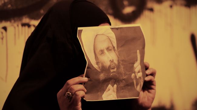 Thousands of Bahrainis protest Saudi death sentence against Sheikh Nimr