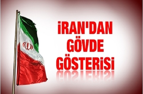 İran'dan gövde gösterisi