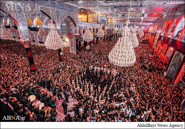 Flag Changing Ceremony of Imam Hussain and al Abbas Holy Shrines, Muharram 1436 / pics