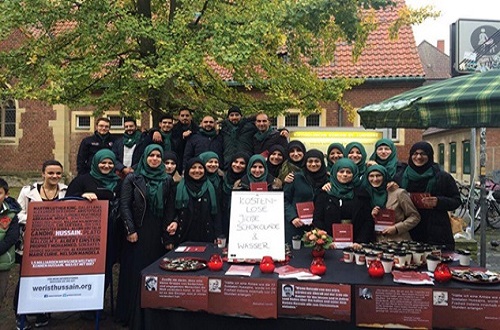 Almanya Sokaklarında Hz. Hüseyin Anlatıldı / Foto