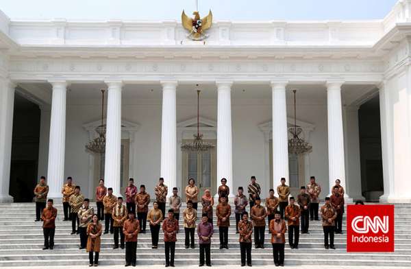 Presiden Jokowi Lantik Kabinet Kerja 