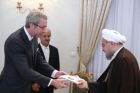 Die neuen Botschafter Belgiens und Italiens wurden in Teheran von Präsident Rohani empfangen 