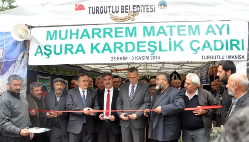 Turgutlu’da Aşura Kardeşlik Çadırı Açıldı / Foto