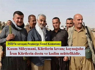 Kasım Süleymani, Kürtlerin kıvanç kaynağıdır