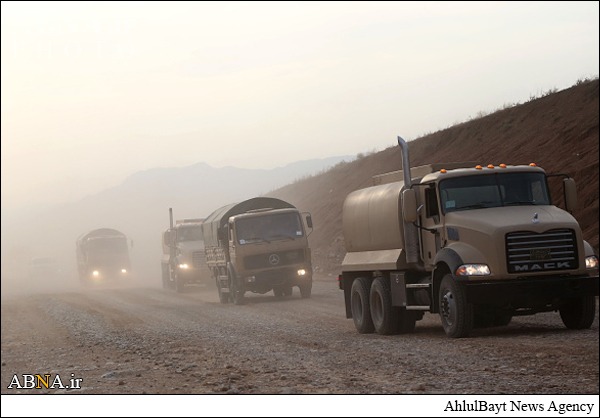 The first installment of Peshmerga forces enter to Kobani