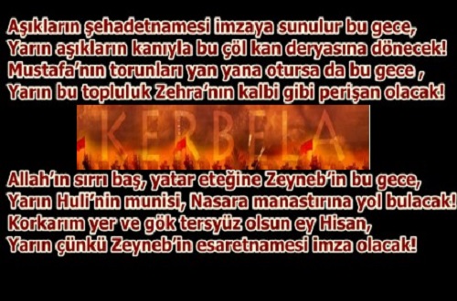 Âşıkların şehadetnamesi / Şiir